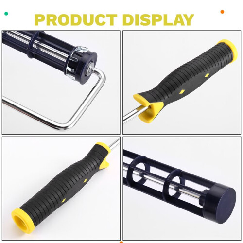 Paint Roller Frame for General Core Roller Covers, 9-Inch Non-Slip Roller Frame 2
