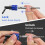 Enhanced Non-Slip Bit Holder Key Chain 6pc, Drill Bit Holder for 1/4 Inch Hex Shank Bits, Bit Holders for Impact Driver 2
