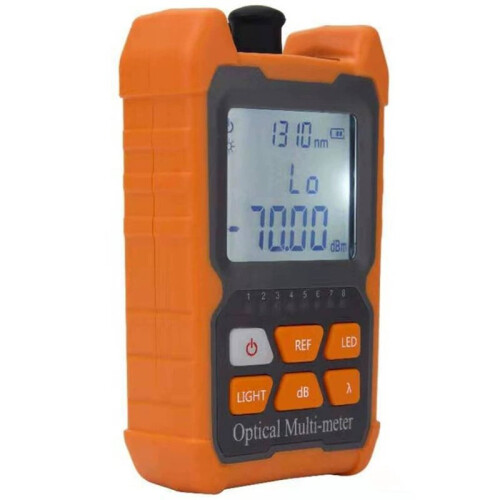 Optical Power Meter FC/SC/ST Universal Interface, Test Range -70dBm-+6dBm ,RJ45 Test 1