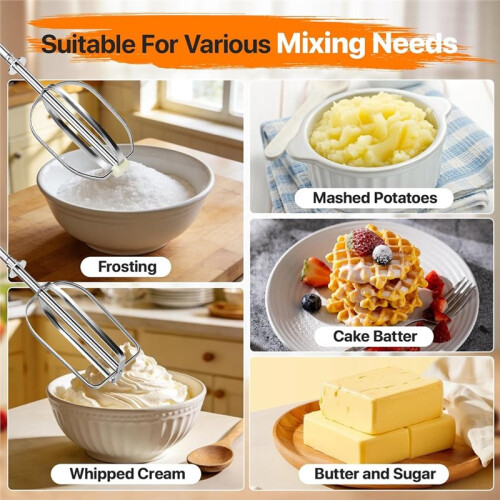 Mixer Beaters Replacement Only for  Mixmaster Older Vintage Model 100-86659 & 11C Mixer - 2 Packs 2
