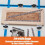 4 Pcs T-Track Stop Block Kit for Woodworking Silver Short Stop with Knobs Sanding and Routing 4