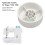 Sewing Machine Spool Pin Cap, Professional Sewing Spool Cap Replacement 416495001 for Singer 4411 4423 Sewing Machine 7