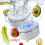 Fruit and Vegetable Washing Machine,Fruit Cleaner Device Waterproof Fruit Vegetable Purifier Clean Produce with Titanium 3