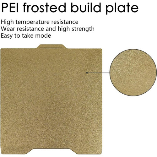 Build Plate for  SPARKX I7 Double Sided Textured Board PEI Sheet Spring Steel Platform Heated Bed Platform Mat 1