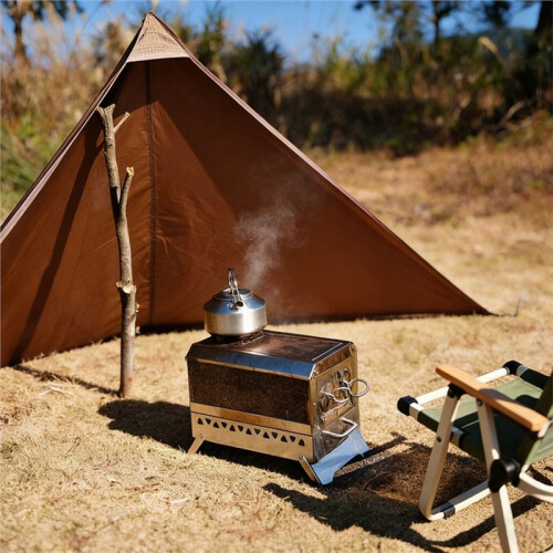 Utomhuscampingkök Vindskydd Vindskydd Vindskydd Camping Vindtät Utrustning för Vedmatlagning