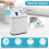 Sensor Bins for Kitchen, 8L Touchless Sensor Bin, Waterproof Automatic Bin with Lid, for Kitchen Bathroom 6