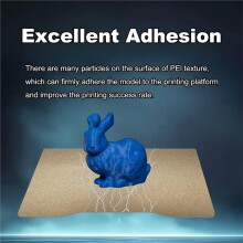 PEI Build Plate for Hi Combo,Double Sided Textured PEI Flexible Spring Steel Platform Heated Printing Bed
