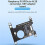 For Raspberry Pi 5 PCIE to M.2 E KEY HAT+ PCIe Adapter Card for A/E KEY E KEY Wireless Network Card 6