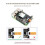 For Raspberry Pi 5 PCIE to M.2 E KEY HAT+ PCIe Adapter Card for A/E KEY E KEY Wireless Network Card 7
