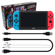 7 Inch Retro Handheld Game Console X80 with HD 800x480 Display, Linux System, Builtin 20000 Games, WiFi and Bluetooth