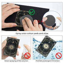 Card Care Clean Kit,8-in-1 Card Cleaning and Card Flattening Kit,Trading Card Cleaning Kit with Fixing Jig and EVA Foam