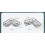 Bathroom Shower Shelf Rustproof Corner Organizer with Suction Cup Mount, No Drilling Storage Rack AA 2