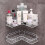 Bathroom Shower Shelf Rustproof Corner Organizer with Suction Cup Mount, No Drilling Storage Rack AA 5