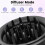 Wave Curl Diffuser Attachment Compatible with  Airwrap HS01 HS05 for Air Wrap Id HS08, Two Airflow Dome Diffuse Modes 5