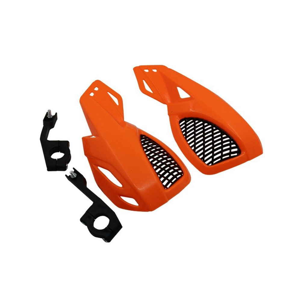 Motorcycle Hand Guard Handguard Shield Windproof Motorbike Motocross Or Most Of The Motorcycles Bikes Choppers Orange 6034161366006