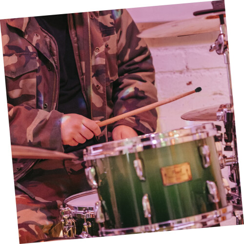 4 Pack Silicone Drumstick Covers Noise Reduction Tips for Practice and Drumhead Protection 1
