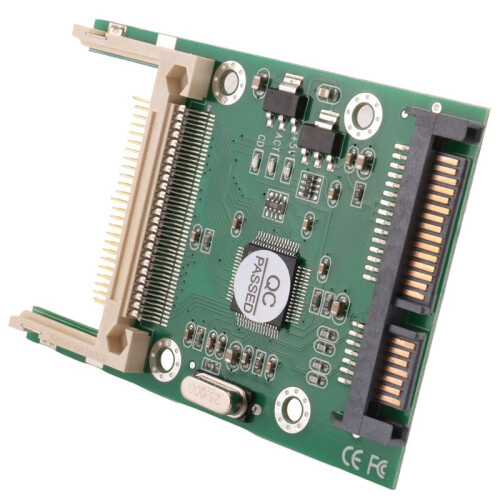 Compact Flash CF a Serial ATA  Converter
