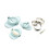 Dumpling Maker,Empanadas Press Mold Maker Set with Dough Cutter, Dumpling Mold Set and Cutter for Pierogi,() 1