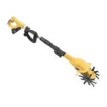 20V Cordless Garden Tiller with Dual Blade Power, Lightweight Electric Cultivator for Lawn and Yard