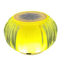 Portable Crystal Speaker Colorful Seven Light LED for Girls Boys High Volume Phone Amplifier