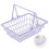 2pcs Stackable Storage Baskets with Handles, Small Iron Wire Bins for Shelves and Desktop Organization 5
