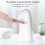 Automatic Foaming Soap Dispenser with Smart Infrared Sensor, Wall Mounted Touchless Hand Sanitizer, Pink 3