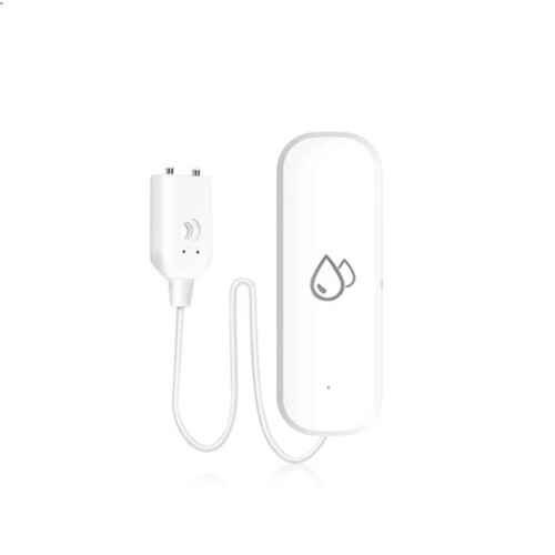 2X Tuya Zigbee Water Sensor Alarm Water Leak Detector Flood Alert Overflow Security Alarm System Works 1