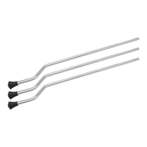 3Pcs Adjustable Metal Drum Legs Set for Percussion Instruments, Durable and Easy Installation