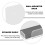 Acrylic Floating Wall Shelf – Waterproof, Strong Adhesive 4