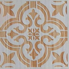 12 StüCk DIY Malerei 30X30cm Vintage Blumen Muster Schablonen Vorlage für Fliesen Wand Boden MöBel Malerei Dekorativ