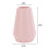 Pink Plastic Nordic Vase – Set of 2 3