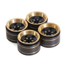 RC Car Wheels for TRX4M Defender 1/18 Scale, 1 Inch Offroad Upgrade Rims, Direct Fit Replacement Set
