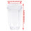 2X Replacement  Blade + 16Oz Cup Set for , Replacement Parts Compatible with 250W MB1001 Blender 6