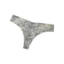 Women'S Ice Silk Underwear, Cotton Crotch, Low Rise, Skin-Friendly, Solid Color, Large Size Briefs Speckled XL