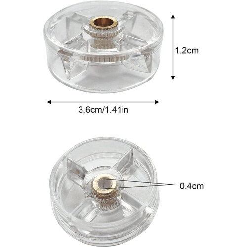 Replacement Part Base Gear and Blade Gear,Compatible for  MB1001 250W Blenders 12Pack 1