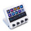 Mbox N4 Stream Deck Stand Touch Strip 10-Key Visual Macro Keyboard Quad-Dial Interface Dual Usb-C Usb-A Hub White 1