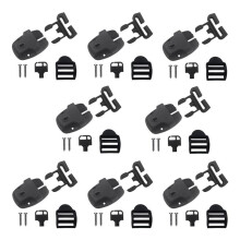 Spa Hot Tub Cover Clips Vervanging, Hot Tub Cover Klink Reparatie Kit, Klink Vergrendeling met Sleutel en Schroeven