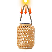 Outdoor Garden Hangings Lanterns Outdoor Decorative Garden Lamps Vintage LED Waterproof Camping Lamps for Yard Porch B