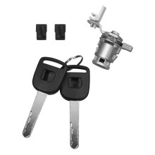 3.5L Driver Side Door Lock Cylinder Replacement with Keys, Enhanced Security OEM Fit 20032008 for Honda Pilot