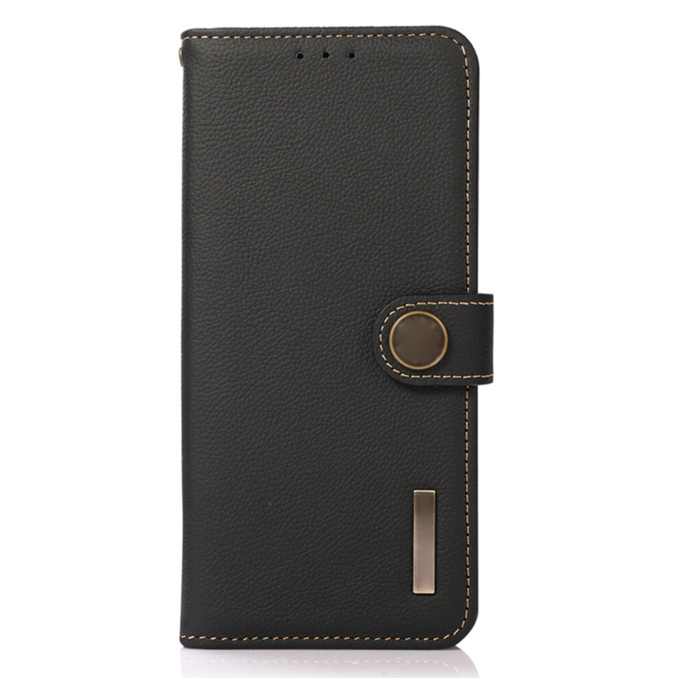 Leather Wallet Case For Iphone Se 4, Shockproof Flip Cover With Card Slots And Magnetic Closure, Black 9310869818182