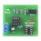 2X Optocoupler Tester Kit 555 Application Circuit Board Practice Welding DIY Electronic Spare Parts Kit with  Cable 5
