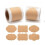 Presentetiketter i kraftpapper 2x1,2 cm 300 st 2