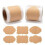 Presentetiketter i kraftpapper 2x1,2 cm 300 st 4