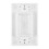 4 Pack Flexible Rubber Wall Grommet Insert with Decorator Wall Plate, 1-Gang Pass Through Plate for Low-Voltage Cables 3