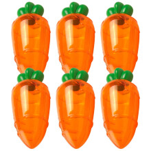 Boîte à carottes en plastique pour Pâques (6 pièces)