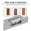 2X Electric Door Adjustable Lock-Tongue Secure Electric Strike Lock Double Unlock Mode NC/NO 12V Access Control System 4