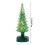 Green Glass Christmas Tree Ornament Home Decor 3