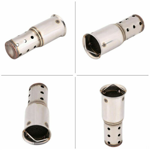 2X Universal 51mm Motorcycle Exhaust Muffler Pipe DB Killer Noise Sound Eliminator 2