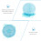 Jellyfish Paper Lantern Colored Hanging Decor 1 Pack 2