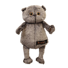 Cartoon Bassik and Cat Plush Toy 9 inches